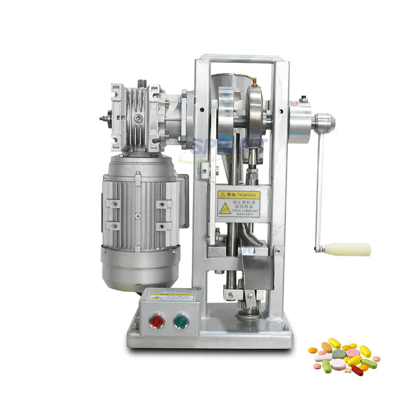 Single punch tablet press