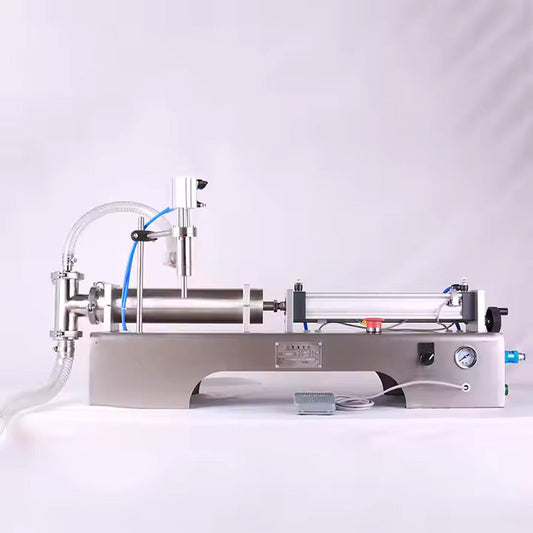 Horizontal Pneumatic Single Head Liquid Filling Machine