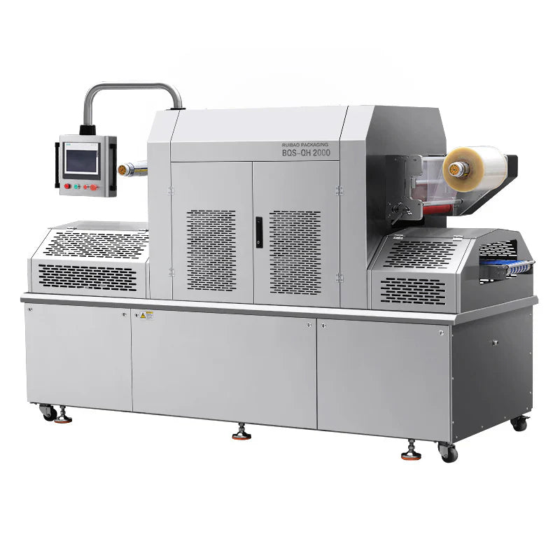 What are the characteristics of open packaging machine