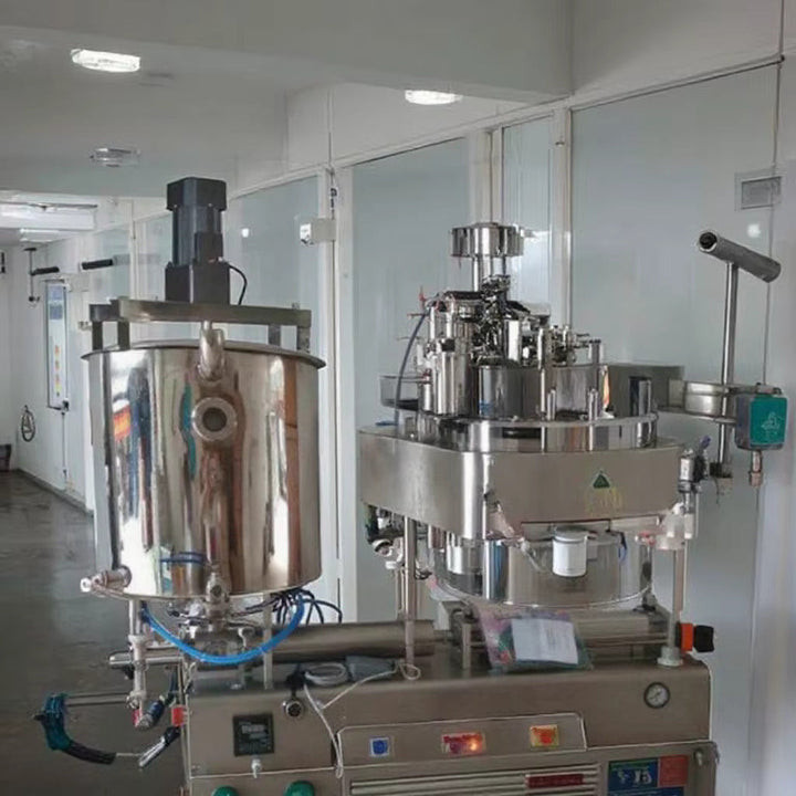 Semi-Automatic Thick Pulp Mixing Canning Machine