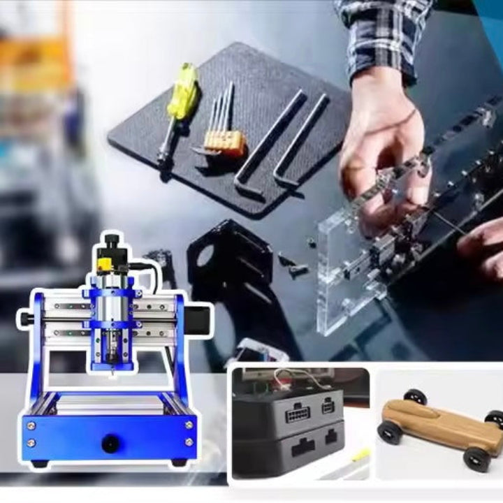Mini CNC 1310 Programming Router And Laser Engraving Cutting Machine