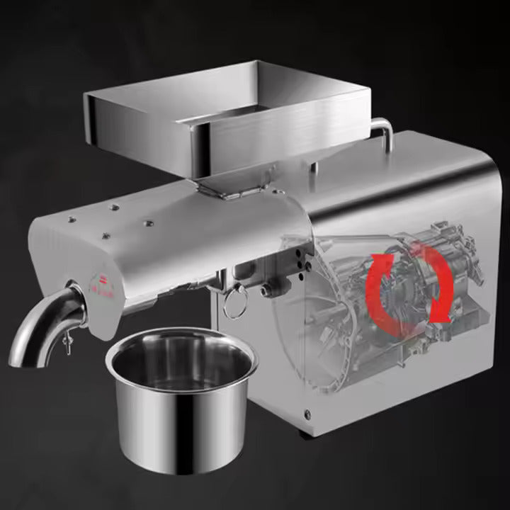 Small Household Peanut Sesame Nut Oil Press Portable