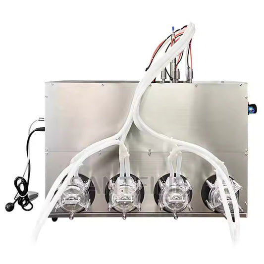 20-1000ml Four Nozzle Spray Bag Filling Machine