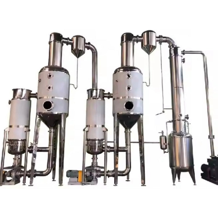 External Circulation Concentrator And Decompression Evaporator