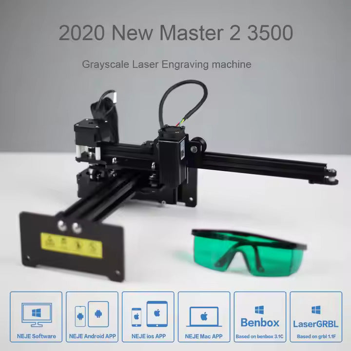 Small Desktop High-precision CNC Laser Engraving Machine