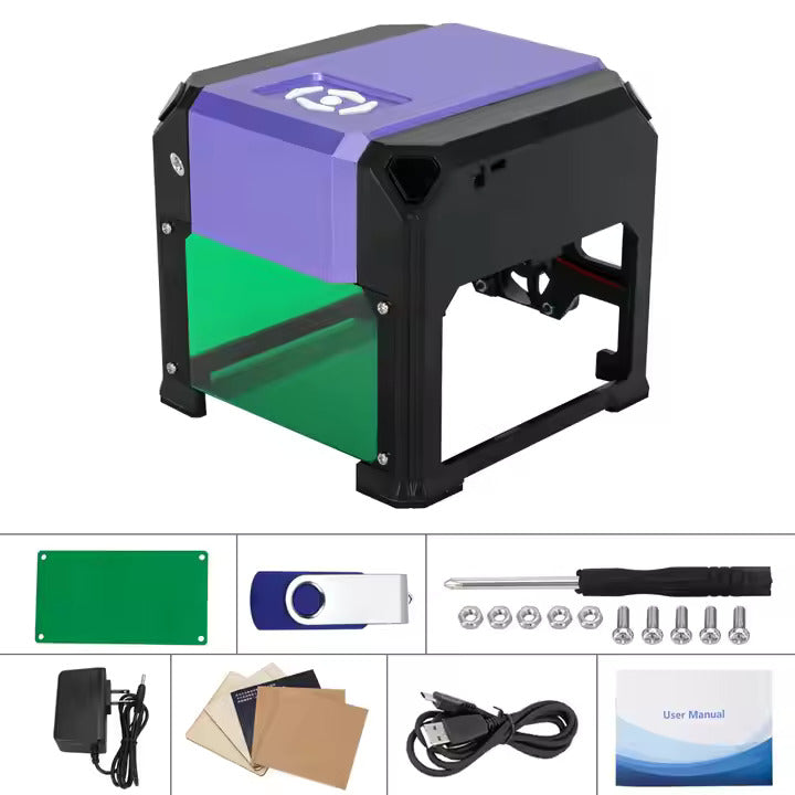 Mini Desktop High-Speed CNC Laser Engraving Machine