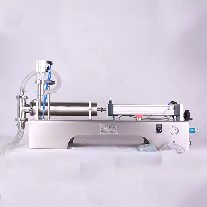 Horizontal Pneumatic Single Head Liquid Filling Machine