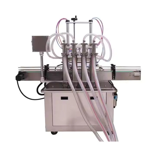Automatic 4 Head Liquid Filling Machine
