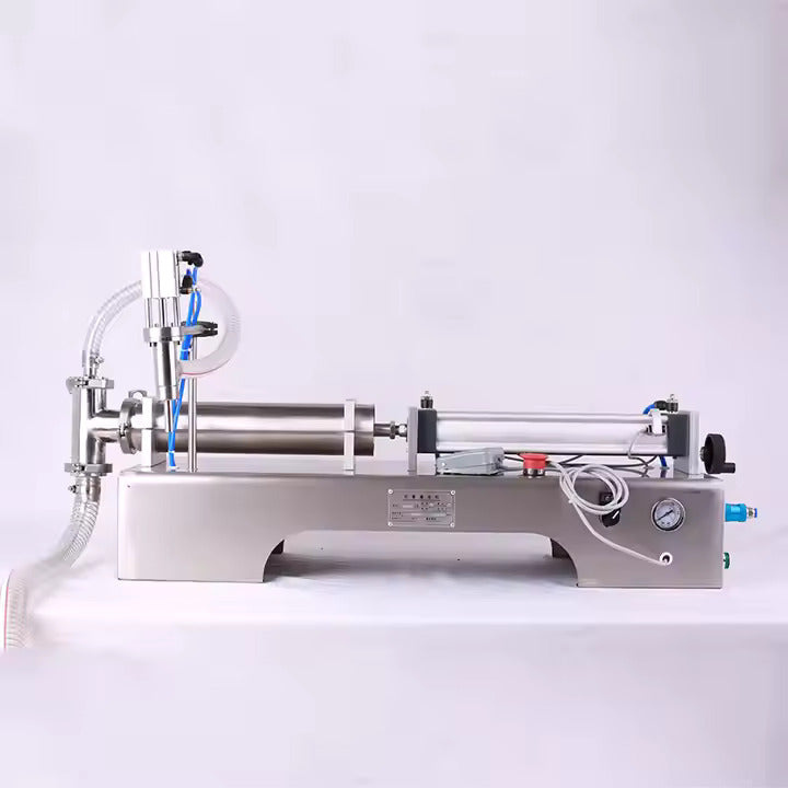 Horizontal Pneumatic Single Head Liquid Filling Machine