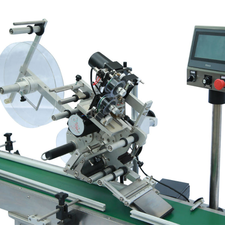 Automatic Flat Labeling Machine With Coding