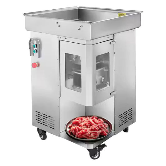 Commercial Stainless Steel Double Knife Meat Slicer