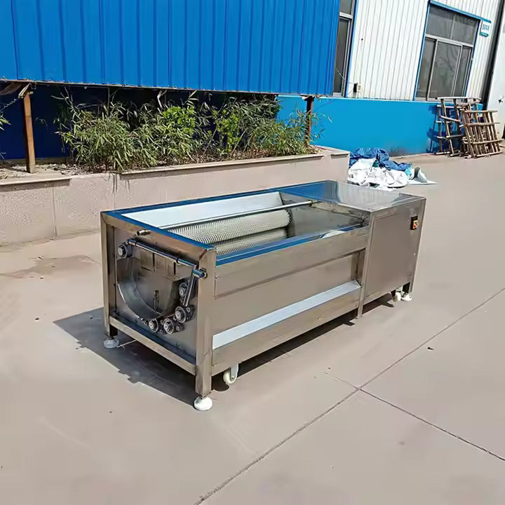 Potato Washing Peeling Machine Lotus Root Peeling Machine
