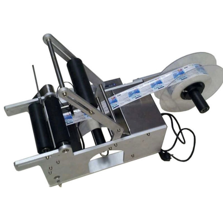 Aluminum Round Bottle Sticker Labeling Machine