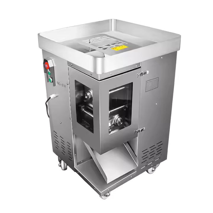 Commercial Stainless Steel Double Knife Meat Slicer