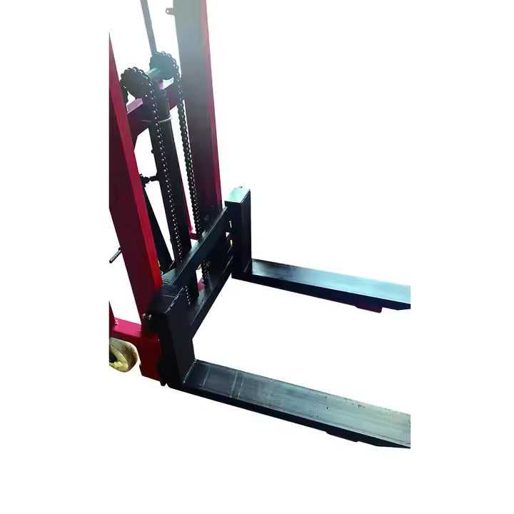 Manual Hydraulic Pallet Handling Manual Stacker Forklift