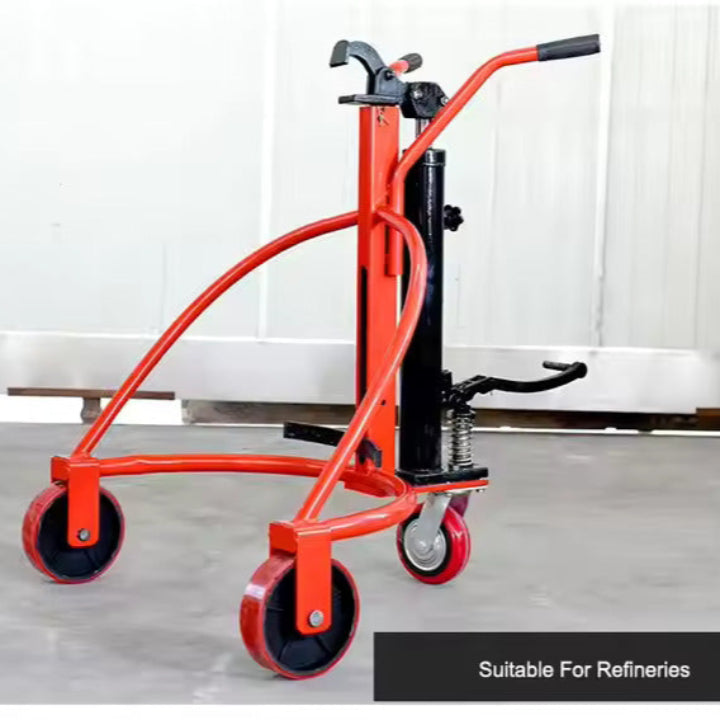 Hydraulic Manual Forklift Oil Bucket Grab Hoist