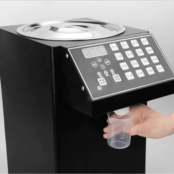8l Automatic Fructose Dispenser Tea Fructose Metering Machine Stainless Steel Barrel