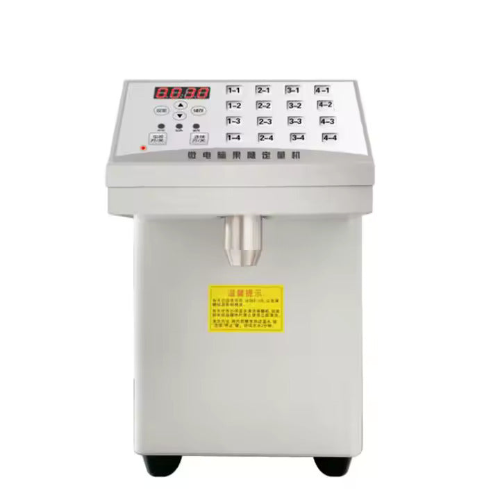 8l Automatic Fructose Dispenser Tea Fructose Metering Machine Stainless Steel Barrel