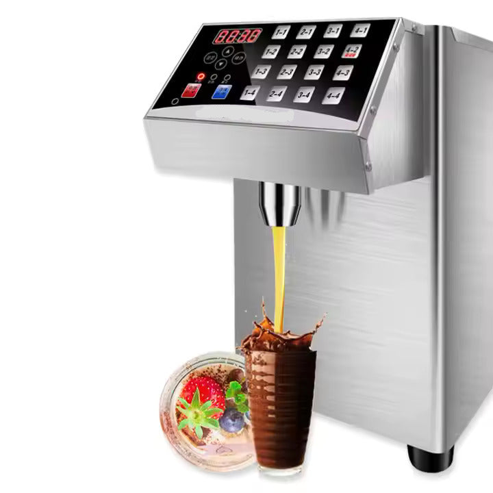 8l Automatic Fructose Dispenser Tea Fructose Metering Machine Stainless Steel Barrel