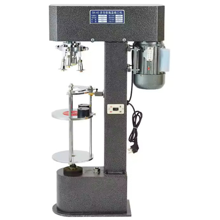 Multifunctional Semi-Automatic Bottle Cap Sealing Machine For Glass Bottles