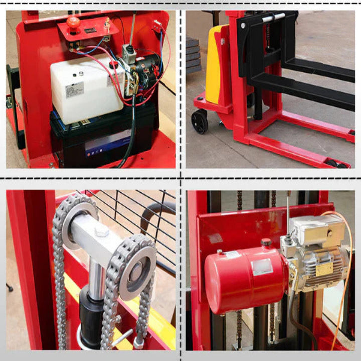 Semi Automatic Stacker Lifter Pallet