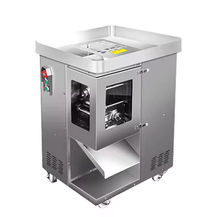 Commercial Stainless Steel Double Knife Meat Slicer