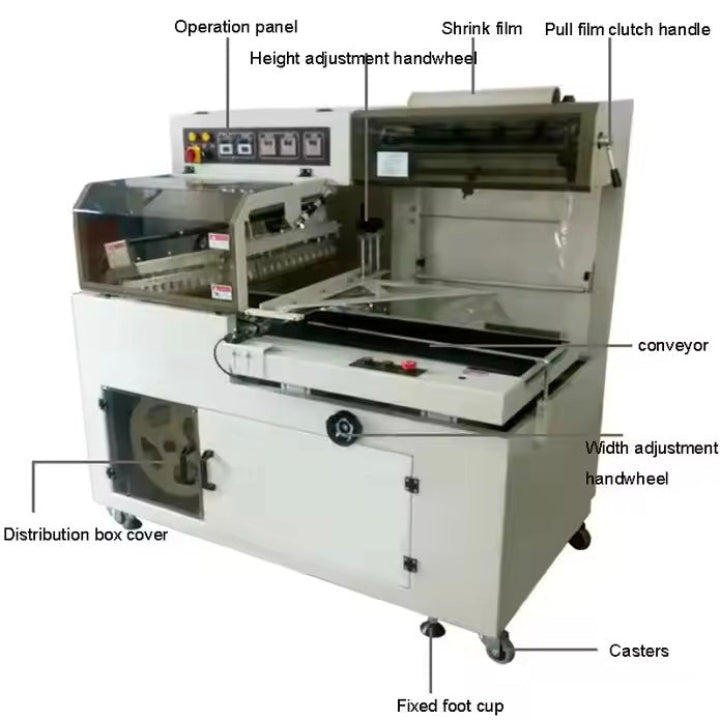 L-Bar Sealing Machine Fully Automatic Box Shrink Packaging Machine