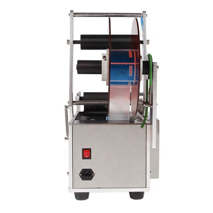 MT-50S Semi Automatic Round Bottle Sticker Labeling Machine