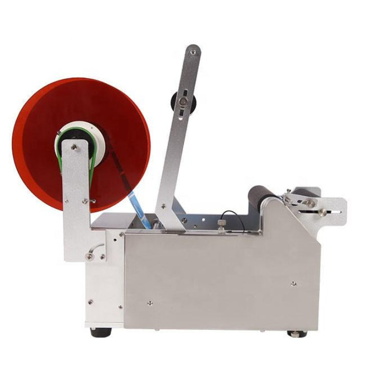 MT-50S Semi Automatic Round Bottle Sticker Labeling Machine