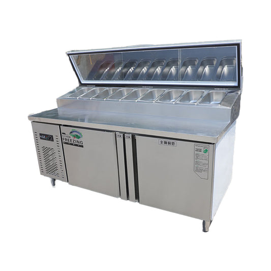 Pizza Salad Display Counter