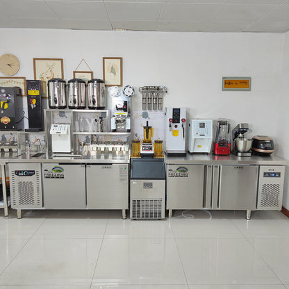 Bubble Milk Tea Shop Counter