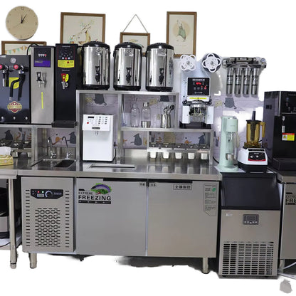 Bubble Milk Tea Shop Counter