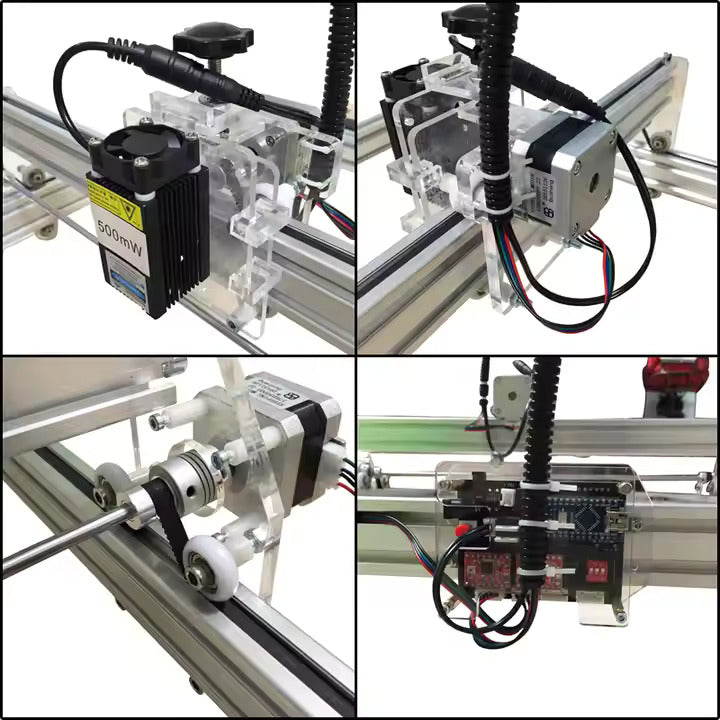 Portable High-Precision CNC Laser Engraving Machine