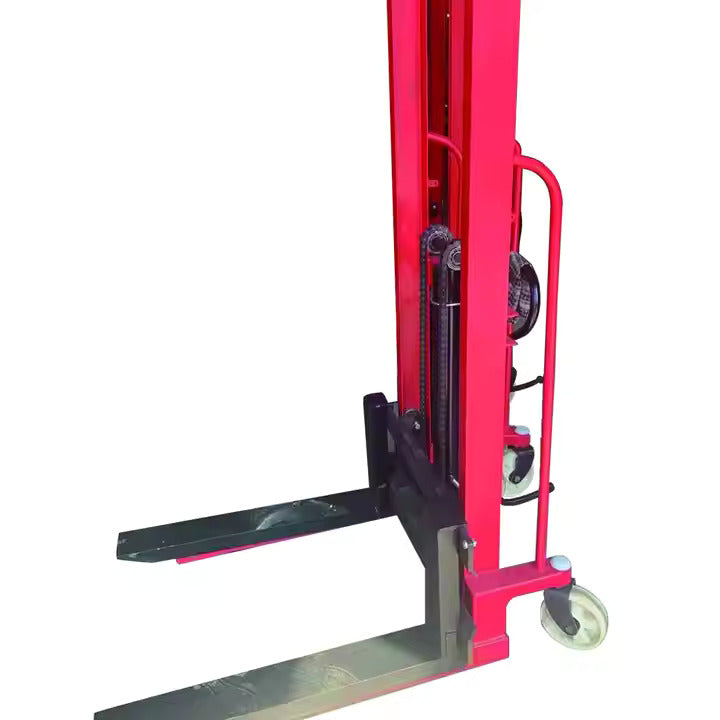 Manual Hydraulic Pallet Handling Manual Stacker Forklift