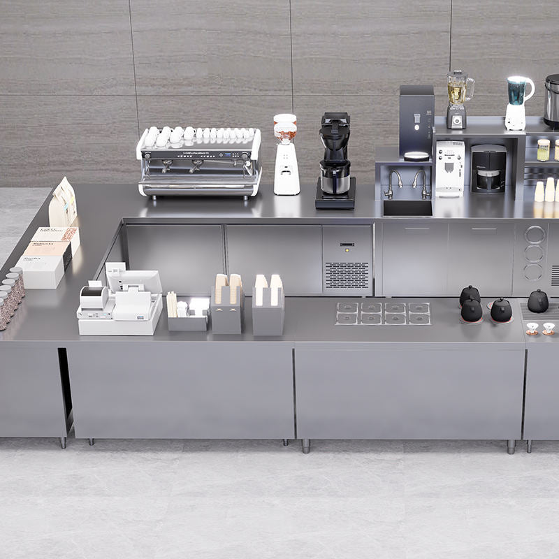 Bubble Milk Tea Preparation Station