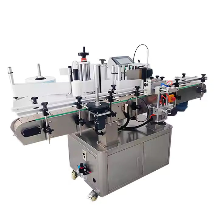 Customised Automatic Round Bottle Desktop Bottle Labelling Machine