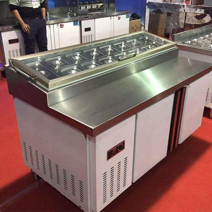 Pizza Salad Display Counter