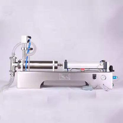 Horizontal Pneumatic Single Head Liquid Filling Machine