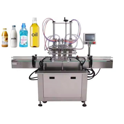 Automatic 4 Head Liquid Filling Machine
