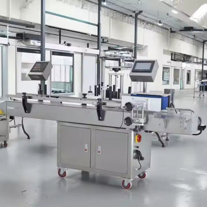 Customised Automatic Round Bottle Desktop Bottle Labelling Machine
