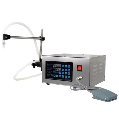 Digital Control Liquid Filling Machine With Conveyor