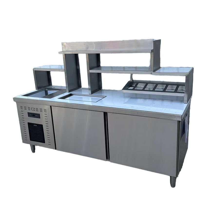 Bubble Milk Tea Shop Counter