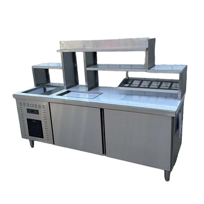 Bubble Milk Tea Shop Counter