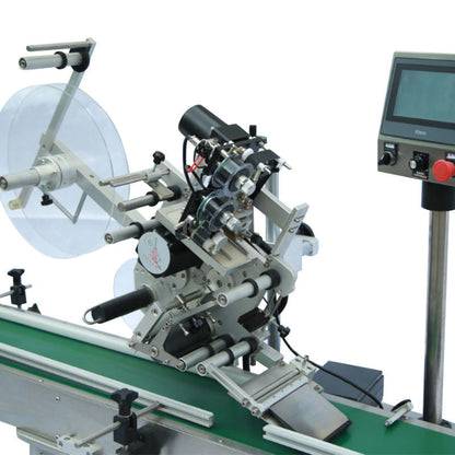 Automatic Flat Labeling Machine With Coding