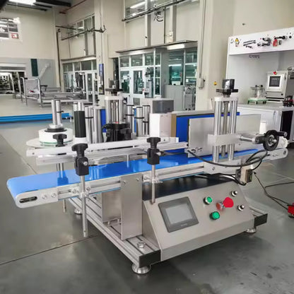 Customised Automatic Round Bottle Desktop Bottle Labelling Machine