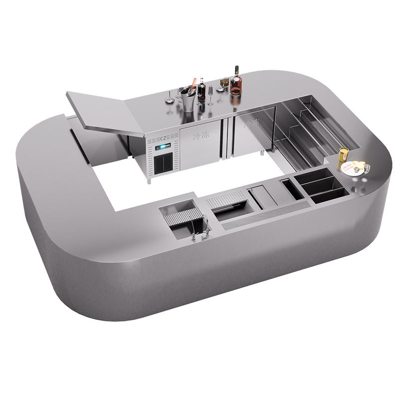 Bubble Milk Tea Preparation Station