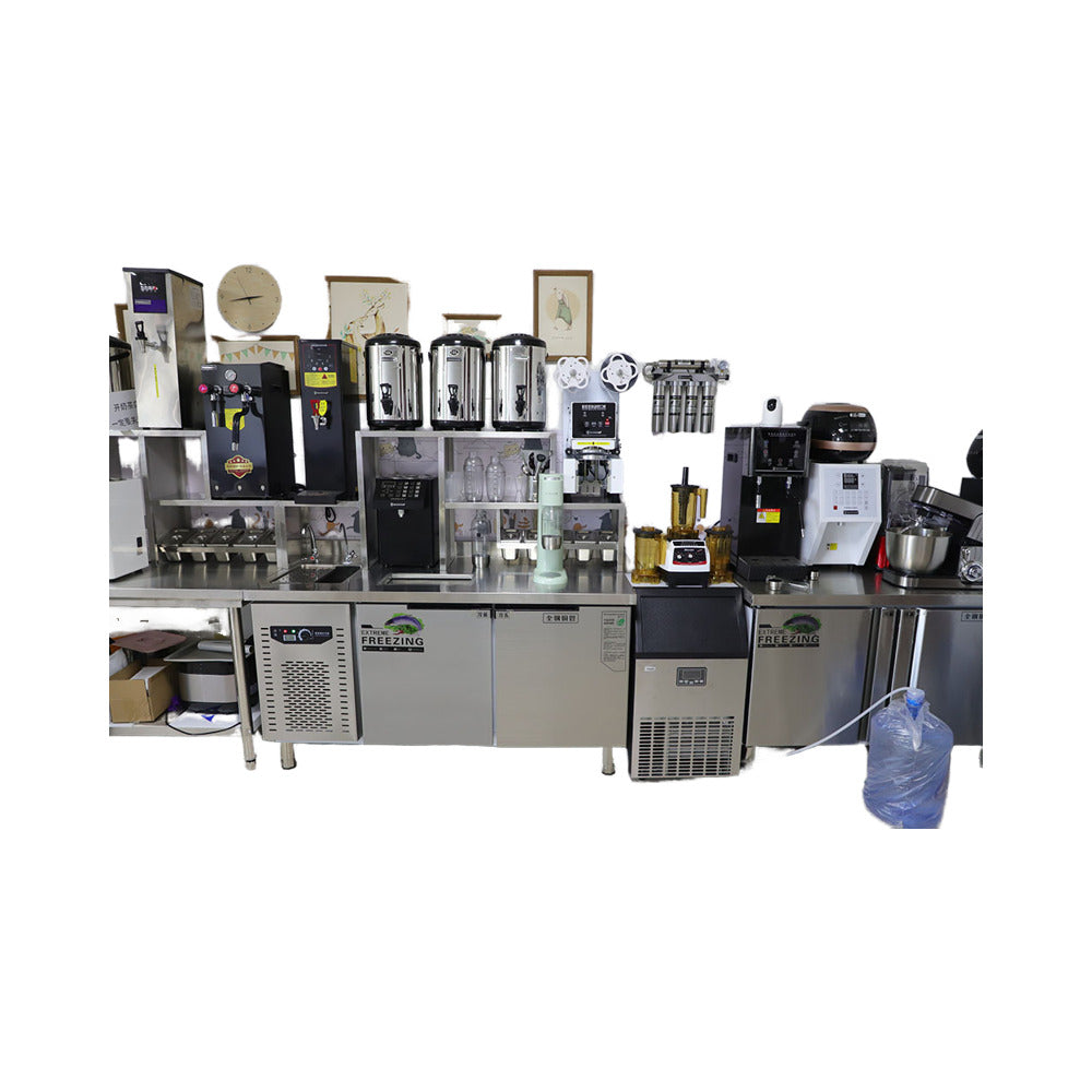 Bubble Milk Tea Shop Counter