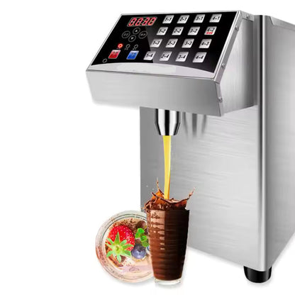 8l Automatic Fructose Dispenser Tea Fructose Metering Machine Stainless Steel Barrel