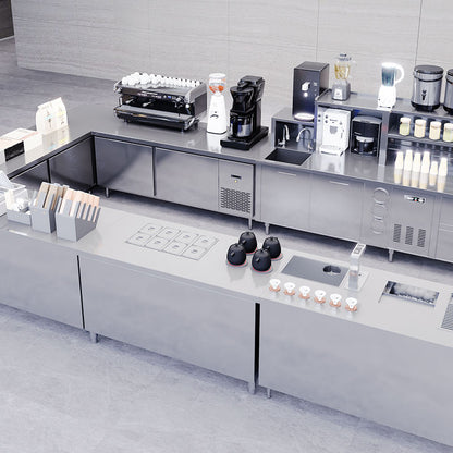 Bubble Milk Tea Preparation Station