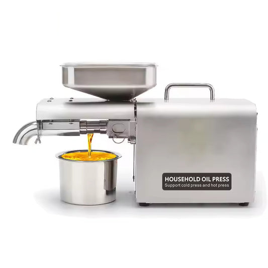 Small Household Peanut Sesame Nut Oil Press Portable